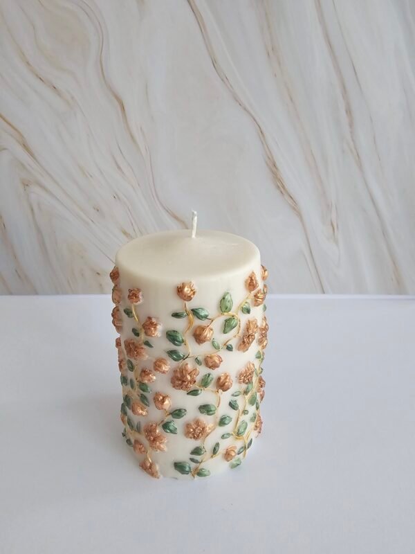 Hand painted Candle - Image 4