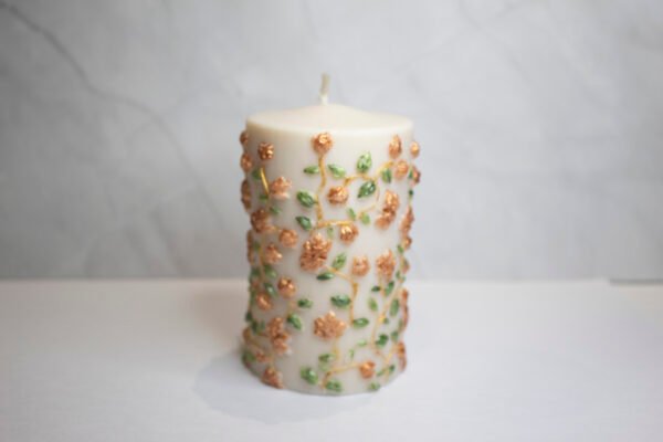 Hand painted Candle - Image 3