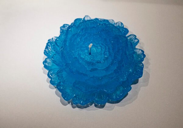 gel rose candle - Image 3